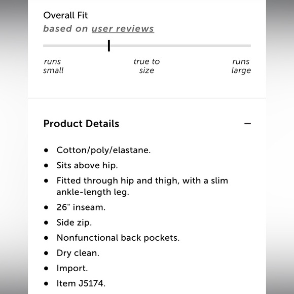 Jcrew factory Winnie pant - Picture 2 of 5